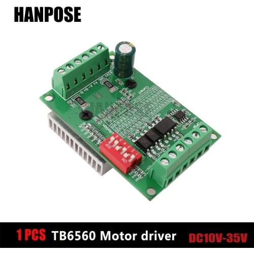 TB6560 Stepper Motor Driver 3.0A 35VDC 32 Segments Upgraded Version for CNC Router NEMA17 42 Series stepper motor