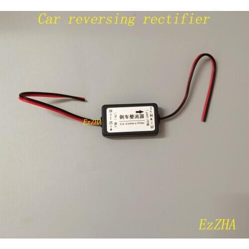 EzZHA 12V/5-36V Power Filters Reversing Rectifier Ballasts Solve Rear View Camera Ripple Splash Screen Interference Relay Filter