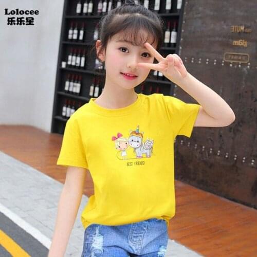 Cartoon Owl Graphic T Shirts Novelty Kids Girls T-shirt Cotton Short Sleeve Children Girl Tops Childen Animal Bird Clothes