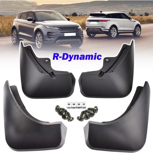 Molded Mud Flaps For Range Rover Evoque L551 2019 2020 Mudflaps Splash Guards Flap Front Rear Mudguards Fender