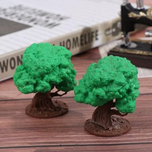 Mini Tree Potted For Green Plant In Pot Doll House Furniture Home Decor Simulation Potted Plants 1:12 Dollhouse Miniature
