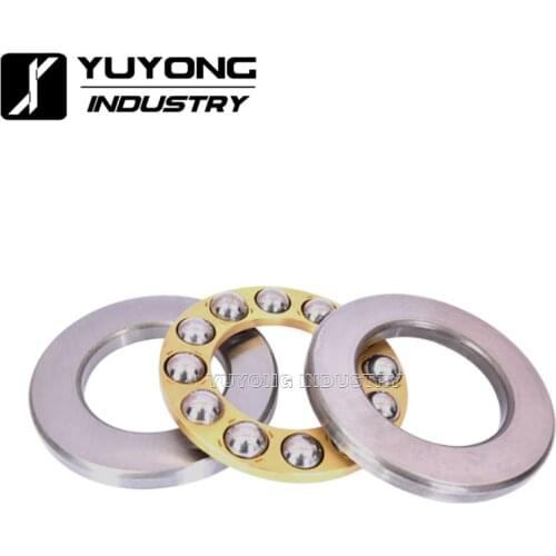 100pcs/lot wholesale F8-16M Miniature Thrust Bearings High Precision Axial Metal Ball Bearing 8x16x5mm for 3D Printer CNC Parts