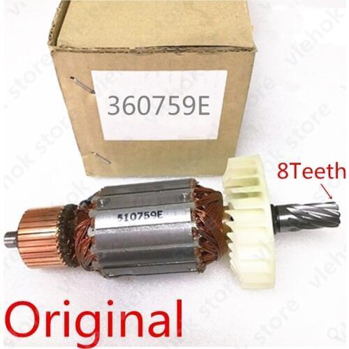 220V-230V Armature Rotor for HITACHI C9U2 C9SA2 360759E Electric circular saw Power Tool Accessories tools part