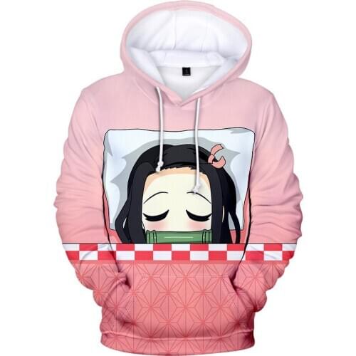 Fashion Anime Demon Slayer Hoodie Men Women Harajuku Kimetsu No Yaiba Spring Unisex Sweatshirts Streetwear Pullovers