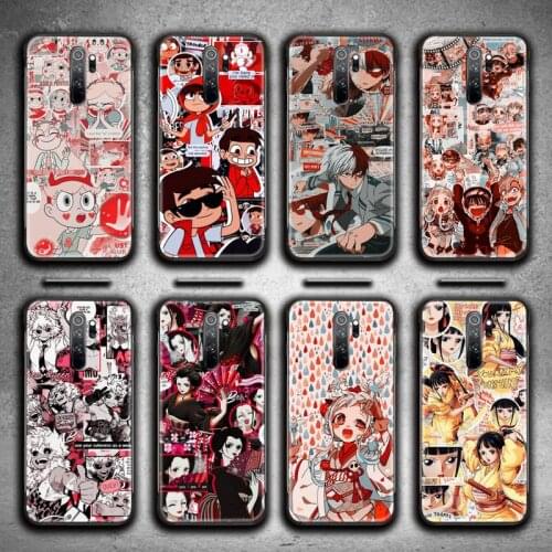TOPCASHOP Japanese Anime Collection Phone Case for Redmi 9A 8A 7 6 6A Note 9 8 8T Pro Max Redmi 9 K20 K30 Pro