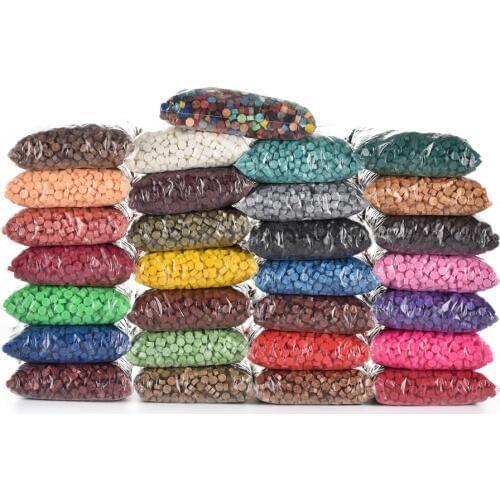 WYSE 1500pcs Octagon Sealing Wax Stamp Retro Wax Seal Stamp Wax Beads Wax Sticks for DIY Wedding Envelope Card seal