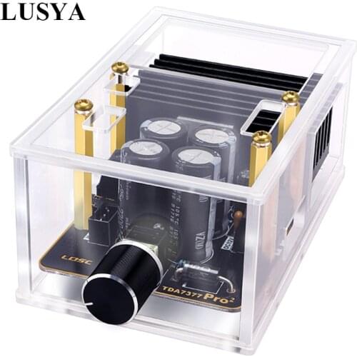 Lusya TDA7377 Digital Amplifier Audio Board 2*30W Stereo Class AB Amplificator For 4-8 ohm Speaker DC9-18V C2-006