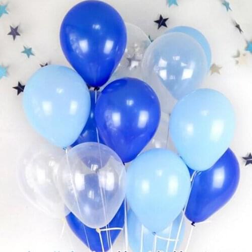 1set Mix Pink White Clear Latex Balloon Wedding Christmas 12inch Transparent Helium Latex balls Birthday Bridal Party Decoration