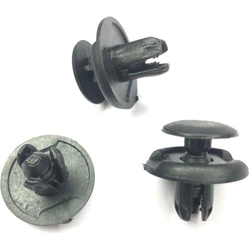 10/20/50pcs Auto Bumper Fastener 8MM Hole Rivet Retainer Push Engine Cover Car Door Trim Panel Clip Fasteners for Toyota For BMW