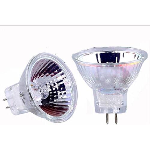10PCS/LOT Super Bright Dimmable MR11 GU5.3 Halogen Spot Light 12V/220V 20W/35W Halogen Bulbs Cup Shape Lamp Clear Glass