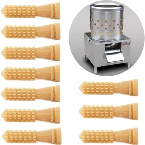10Pcs Chicken Plucker Picker Poultry Fingers Duck Goose Hen Heavy Duty Plucking