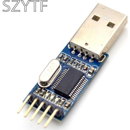10PCS USB To Serial TTL USB-TTL Module Adapter PL2303HX Auto Converter Microcontroller With Flexible Cover 3.3V/5V For Arduino