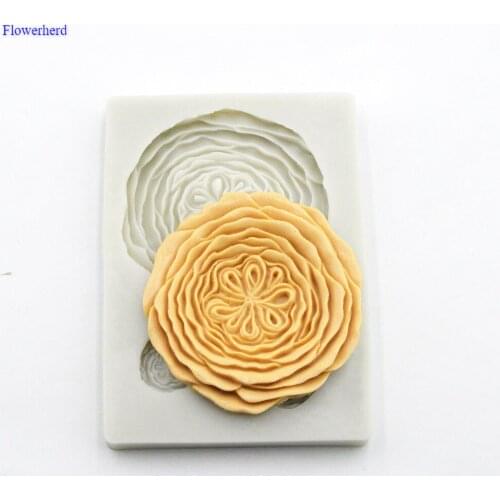 3D Rose Fondant Cake Silicone Mold Cake Decorating Tools Birthday Wedding Decortion DIY Chocolate Biscuit Mold Cake Baking Tools