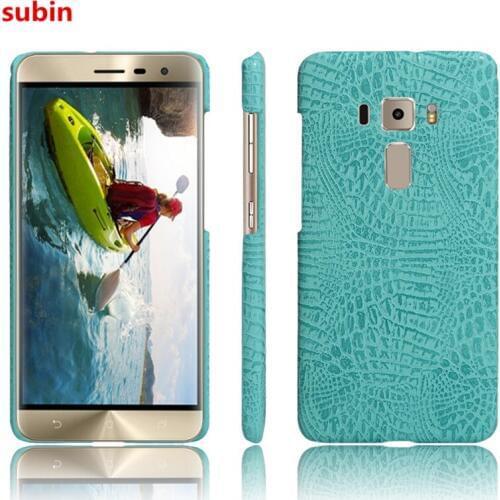 Asus Zenfone 3 ZE520KL Case 5.2inch Luxury Crocodile Skin BooK Cover For Asus Zenfone3 ZE520KL Phone Bag Case