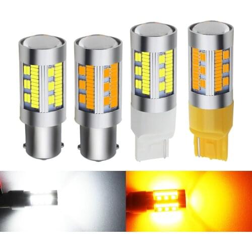 Car LED Decoding Anti Stroboscopic 1156 105smd Cornering Lamp 4014 7440 Stoplight T20 Highlight