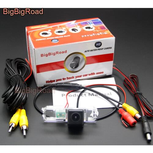 BigBigRoad For Volkswagen Golf4 Golf5 Golf6 Golf 4 5 6 MK4 MK5 A4 A5 1997- 2009 Car HD Rear View CCD Camera Auto Backup Monitor
