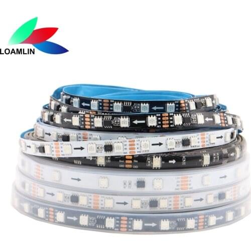 DC12V LB1934 (WS2811 Update) Dual-Signal RGB LED Pixels Strip Light Individually Addressable LED 30/60Pixels/Leds/m