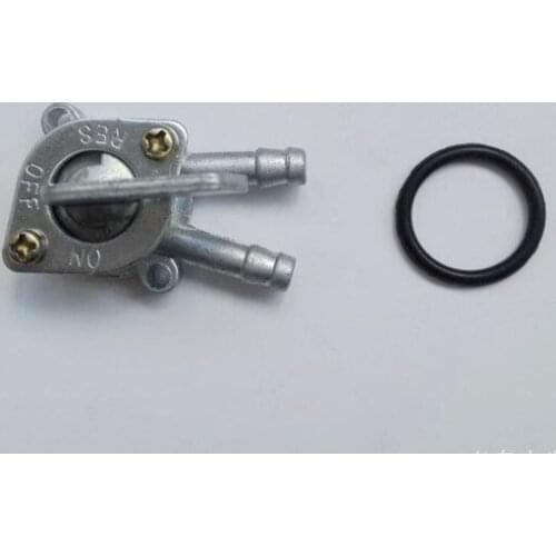DUAL TUBE FUEL COCK FOR HONA TRAIL CT70 CT90 DAYANG DY100 50CC 70CC 90CC 100CC 110CC MOTORBIKE PZ19 CARB TANK PETCOCK TAP VALVE