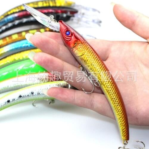 10pcs/lot Artifical Bait Lures Factory wholesale road sub bait 15.5cm Mino bionic bait 10 color set
