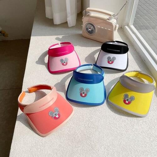 Summer Outdoor Children Sunscreen Hat Big Brim Sunshade Hat Fashion Trend Children Hat Girl Empty Top Hat 2021 Boys Cap