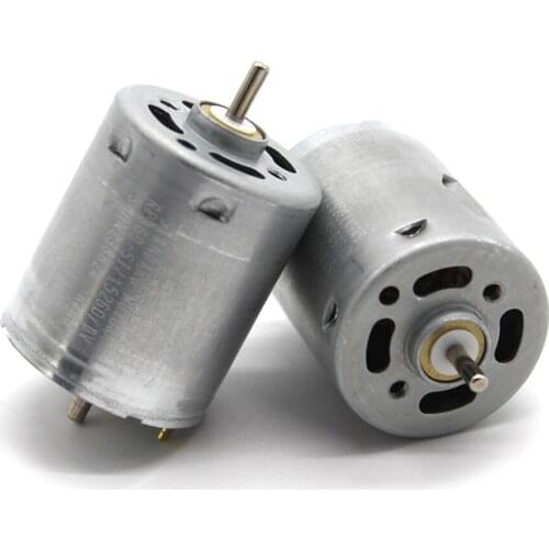 Mini 360 two-axis motor shaft diameter 2.3mm electric CW CCW DC 6V-12V 9V 7000RPM toy model motor manual assembly accessories