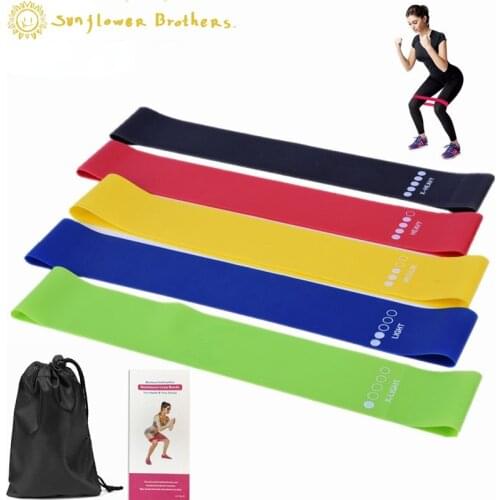 Latex Tension Ring Set 600 Ring Resistance Ring with Strength Standard Fitness Hips Yoga Elastic Belt Squat Ring Fitness