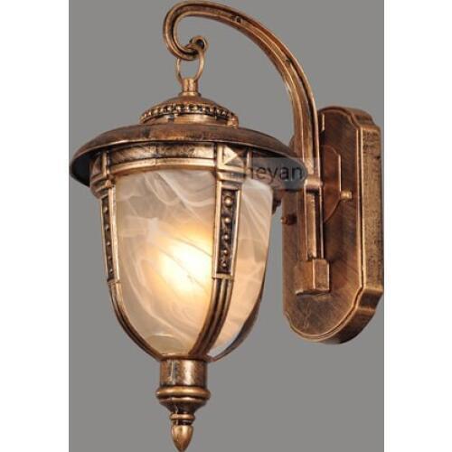 European LED Wall lamp Outdoor Waterproof Garden Light Rural Contracted Wall Lights Antique Restoring Ancient Ways Lighting