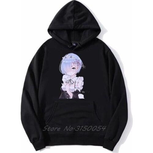 New Re Zero Kara Anime hoodie Hipster Fashion Men Unisex Hoodies Sweatshirt Casual Funny Hooded Coats Jackets Harajuku