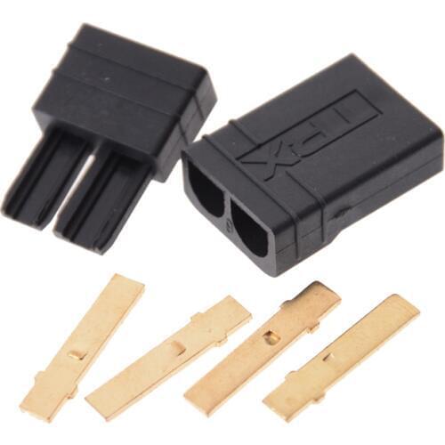 New HOT 4pcs Crimps+1pc Male Housing+1pc Female Housing /TRX Plugs Lipo/NiMh Brushless ESC Battery RC Connector