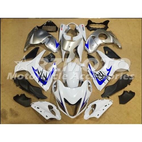 New ABS Injection Fairings For SUZUKI Suzuki GSXR1300 08 09 10 11 12 13 14 2008-2015 Motorcycle Fairing Kit White Y44