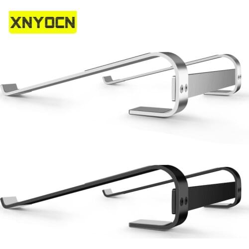 Xnyocn Laptop Stand Universal Portable Aluminum Alloy Cooling Heat Dissipation Notebook Holder For Macbook Pro iPad Dell Lenovo