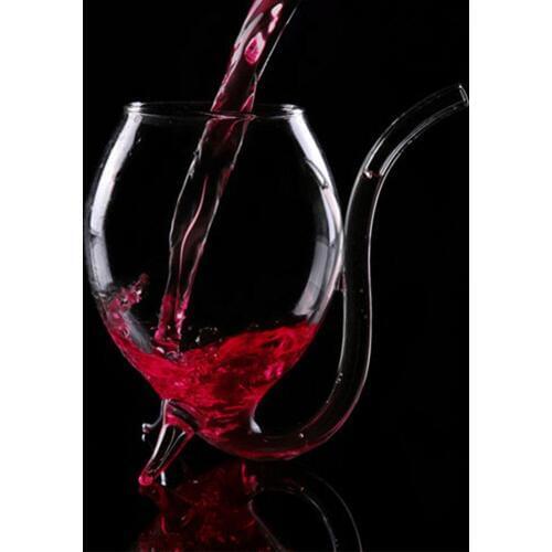 Glasss Cup Wine Cup Red Wine Mug Home Decor Stylish Special Durable Heat-Resistant 300ml Glass 300ml Glass Glass