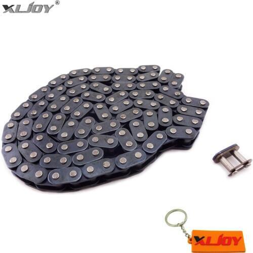 XLJOY 116Links T8F chain with Spare Master Link For 2 stroke 47cc 49cc Mini Dirt Pocket Bikes Minimoto ATV Motorcycle