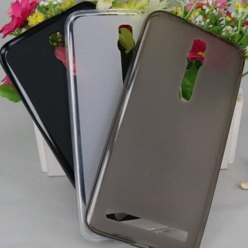 Case Cover White Black gray Clear Soft Tpu Protective Phone Case For Asus Zenfone Zoom ZX551ML Back Colorful Silicon Cover