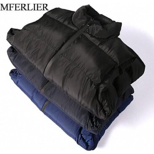 Winter men vest Plus size 5XL 6XL 7XL 8XL 9XL Bust 148cm vest men 3 colors