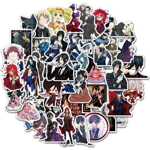 10/30/50PCS Cartoon Anime Character Luggage Computer Suitcase Skateboard Waterproof Sticker Graffiti Decoration Toy Wholesale