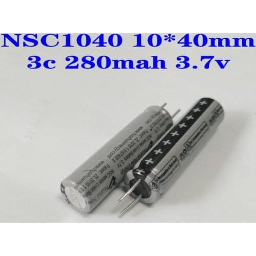 2PCS Super lithium battery high capacity NSC1040 HCC1020