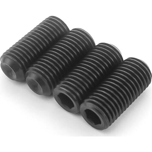 10Pc UNC 2#-56,4#-40, 6#-32, 8#-32, UNF 10#-32 Hexagon Socket Allen Cup Point Grub Screw Set Screws Bolt High Tensile Grade 12.9