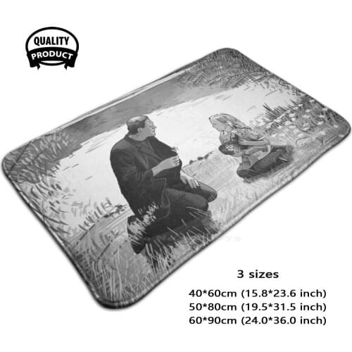 Frankenstein - Boris Off - 1931 3D Household Goods Mat Rug Carpet Foot Pad Boris Off Frankenstein Terror Horror Movie Film Mary
