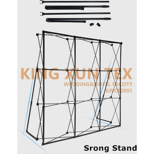Cheap Flower Wall Stand Flower Backdrop Frame Good Quality Folding Stand KT Board Meeting Background Frame