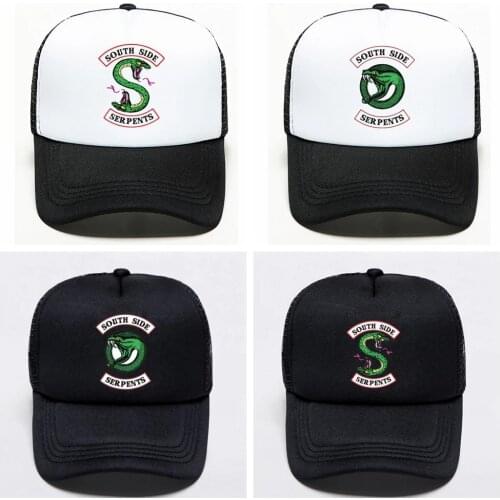 Hot Movie Riverdale Season 4 Archie Andrews Cosplay Hat Southside Fashion Adult Serpents Cap Jughead Jones Anime Kids Baseball