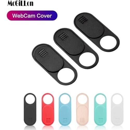 WebCam Cover Shutter Magnet Slider Universal Antispy Camera Cover For Web Laptop iPad PC Macbook Tablet Lens Privacy Sticker