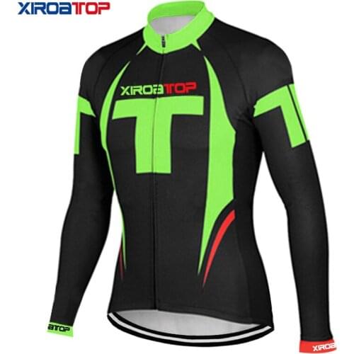 XIROATOP Hot Sale 2020 Spring cycling jersey long sleeve clothing sport Racing Wear Bicycle garment MTB Motocross Jersey maillot