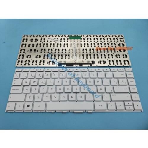 NEW Latin Spanish keyboard For HP 14-bs018la 14-bs019la 14-bs020la laptop Spanish keyboard White