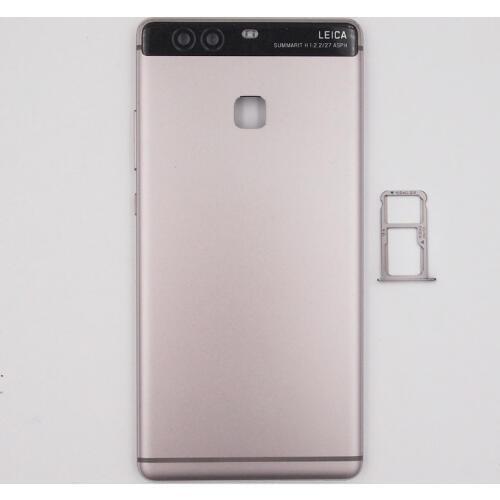 BaanSam New Battery Back Cover For Huawei Ascend P9 5.2 Inch Housing Case With Power Volume Buttons+SIM Card Tray
