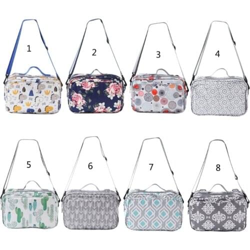 Multi-pockets Baby Stroller Organizer Bag Waterproof Oxford Cloth Storage Holder Pouch Nappy Case for Pram Buggy