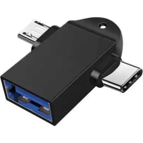 OTG Type-C Adapter Cable USB Type-C 2 in 1 OTG Micro Drive USB Mouse Adapter 3.1 Flash Tablet Disk Hard Connector A0P1