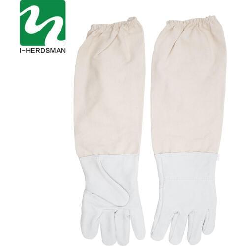 Beekeeping Tools Really Sheepskin Gloves breathable material Bee Tools Universal Model Canvas gloves We sell cut honey knife