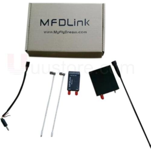 50KM LRS UHF SYSTEM MFDLink Rlink 433Mhz 16CH 1W Compatible with Futaba, Spektrum/JR,Turnigy/Flysky/Frsky Tarinis, WFLY, Walkera