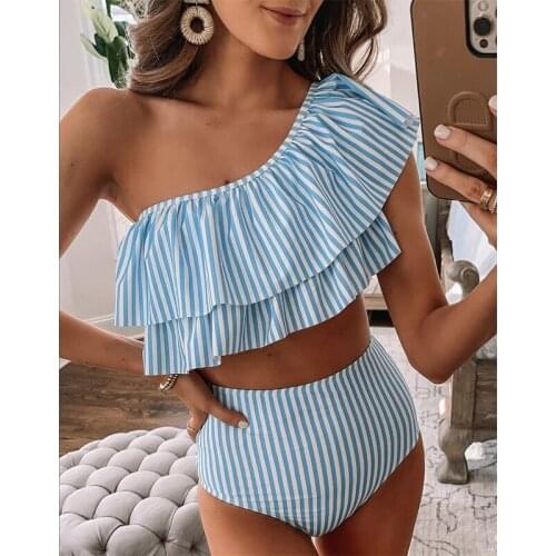 Купальники с рюшами Telaura China At AliExpress